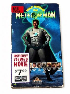The Meteor Man VHS 1993 Robert Townsend MGM/UA Former Rental Rare